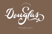 Douglas font download