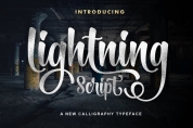 Lightning Script font download