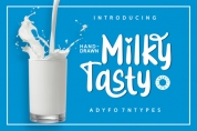 Milky Tasty font download
