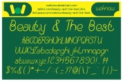 Beauty and the Best font download