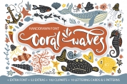 Coral Waves font download