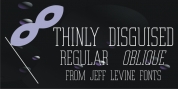 Thinly Disguised JNL font download