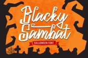 Blacky Sambat font download