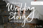Wedding Story font download