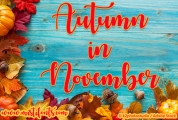Autumn in November font download