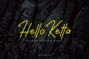 Hello Ketta font download