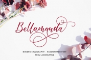 Bellamanda Script font download