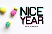 Nice Year font download