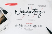 Wonderstory font download