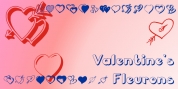 Valentine's Fleurons font download