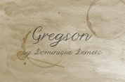 Gregson font download