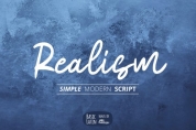Realism font download