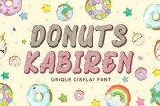 Donuts Kabiren font download