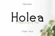 Holea font download