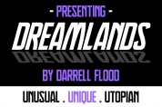 Dreamlands font download