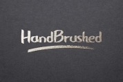 Handbrushed font download