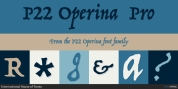 P22 Operina font download