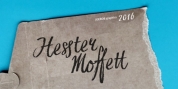 Hesster Moffett font download