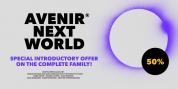 Avenir Next World font download
