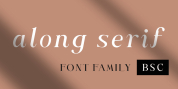 Along Serif BSC font download