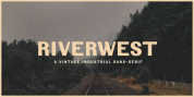 Riverwest font download