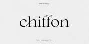 Chiffon font download