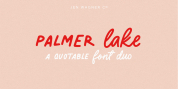 Palmer Lake font download