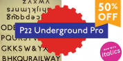 P22 Underground Pro font download