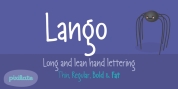 Lango Px font download