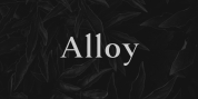 Alloy font download