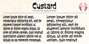 Custard font download