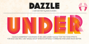 Dazzle font download