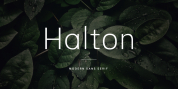 Halton font download