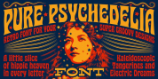 Pure Psychedelia font download