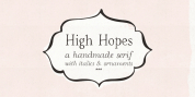 High Hopes font download