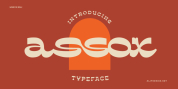 assox typeface font download