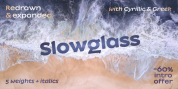 Slowglass font download