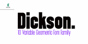 Dickson font download