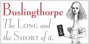 Buslingthorpe font download