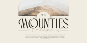 Mounties font download