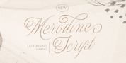 Merodine Script font download