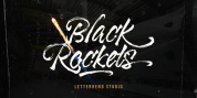 Black Rockets font download