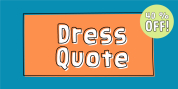 Dress Quote font download