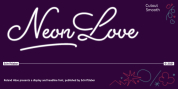 Neon Love font download