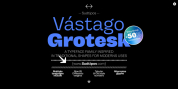 Vastago Grotesk font download