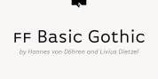 FF Basic Gothic font download