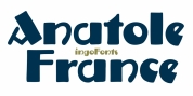 Anatole France font download
