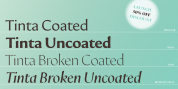 Tinta Uncoated font download