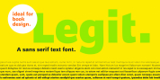 Legit Sans font download