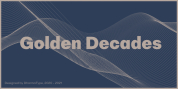 Golden Decades font download